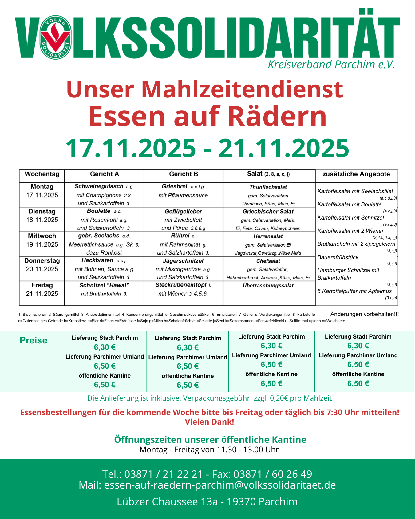 Essenplan