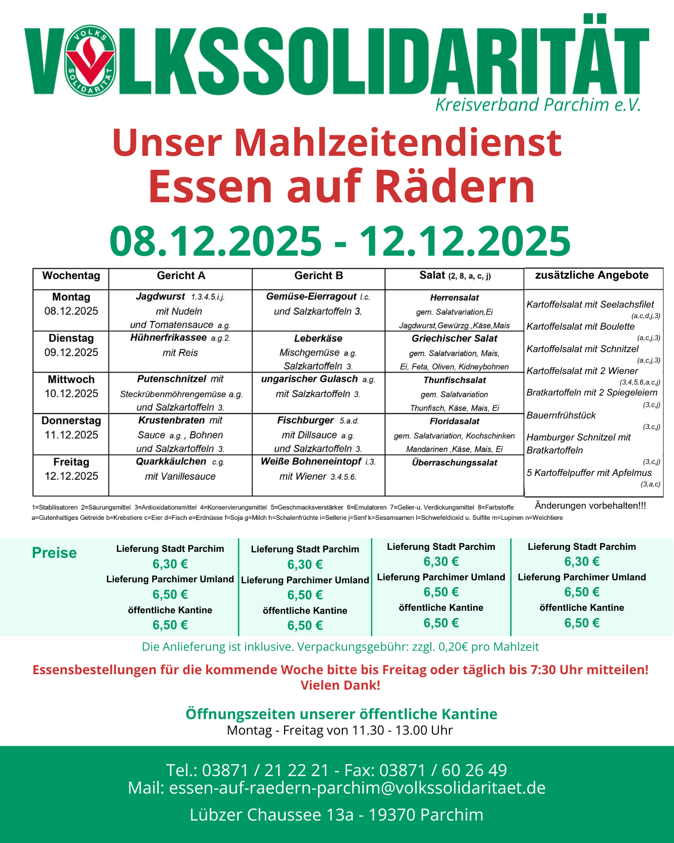 Essenplan