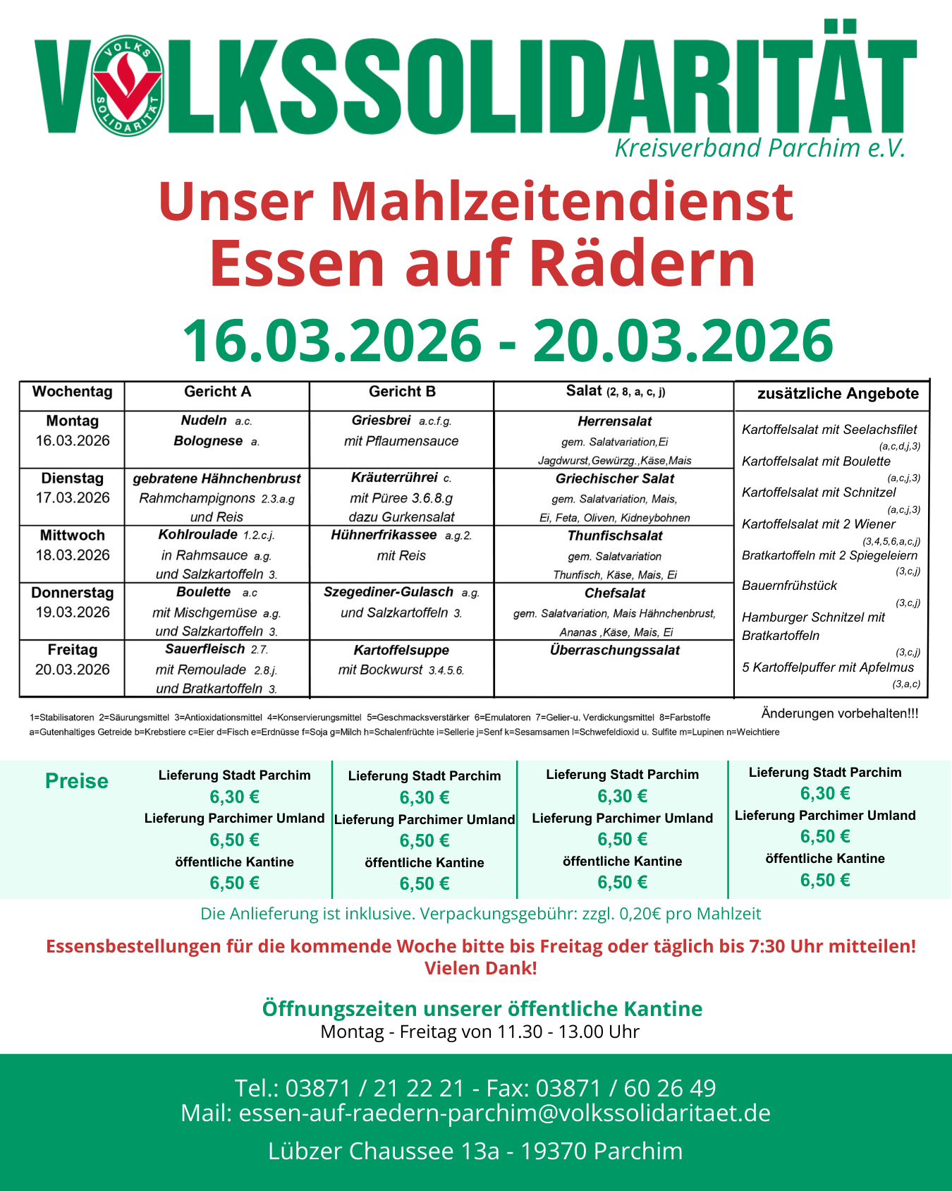 Essenplan