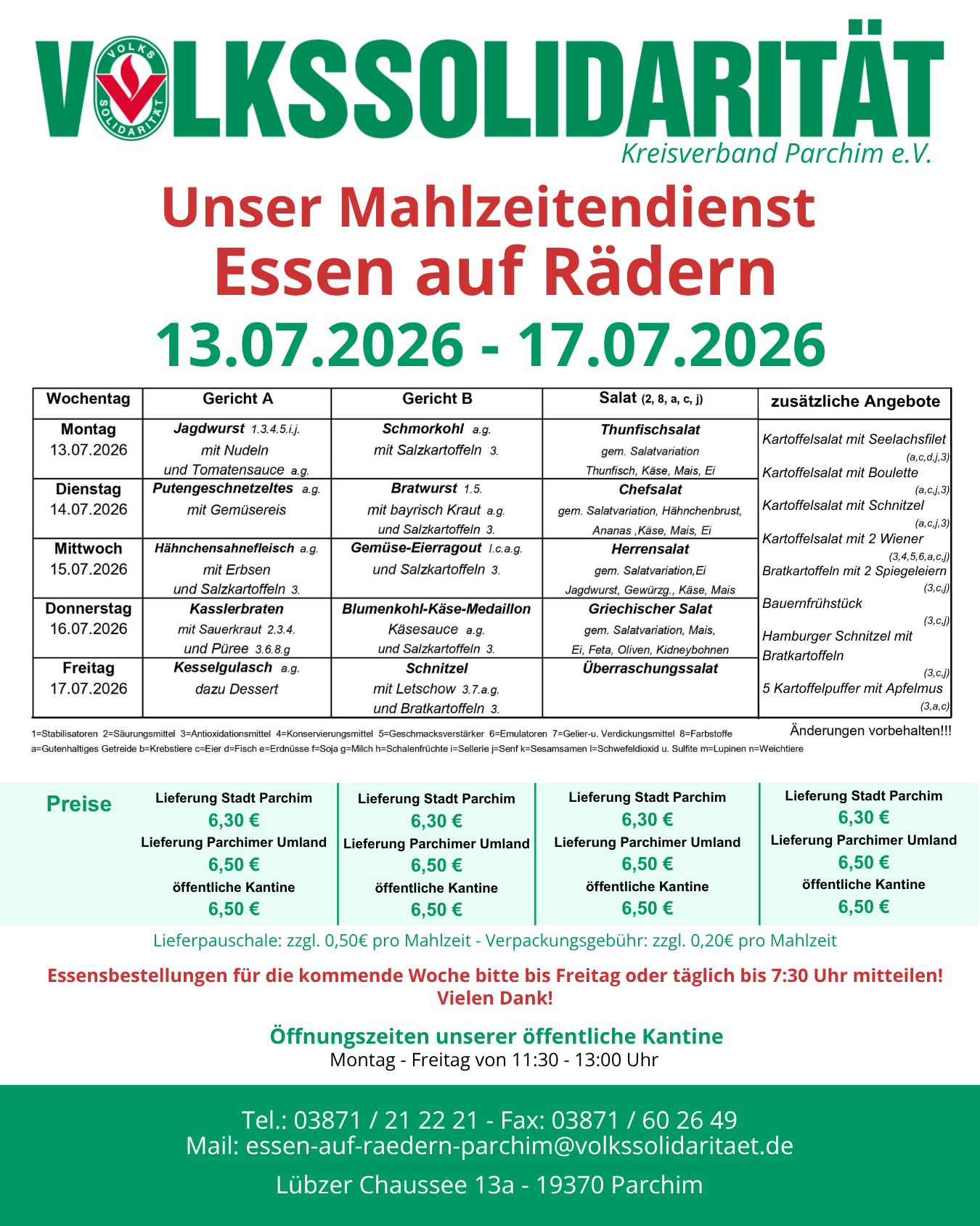 Essenplan
