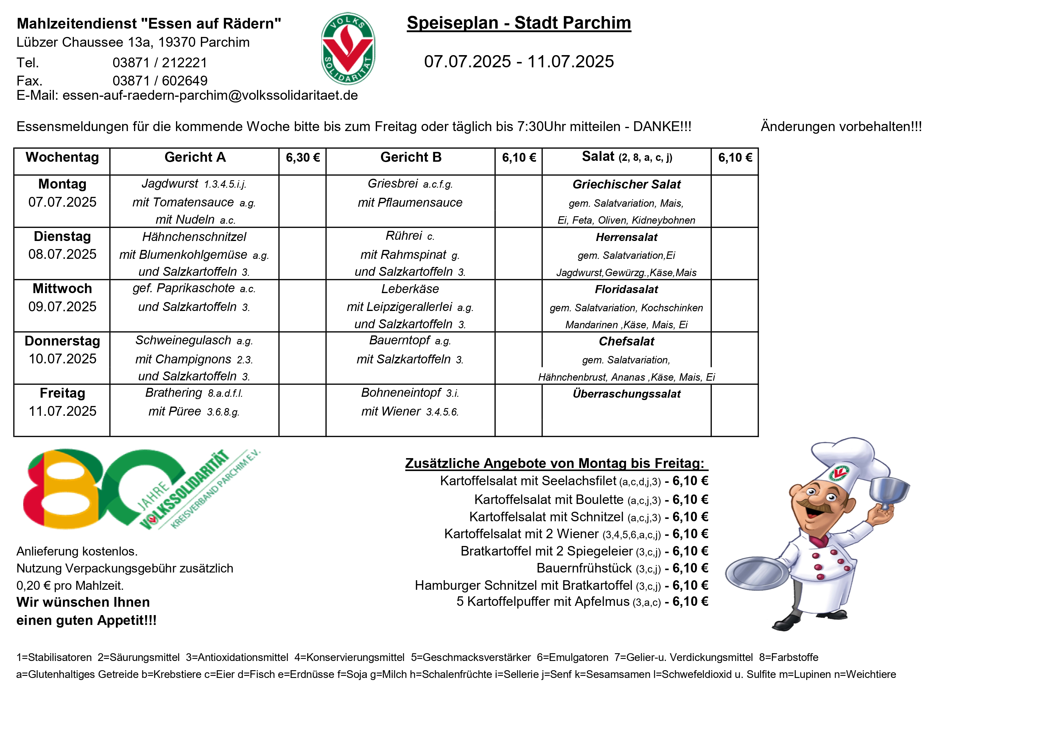 Essenplan