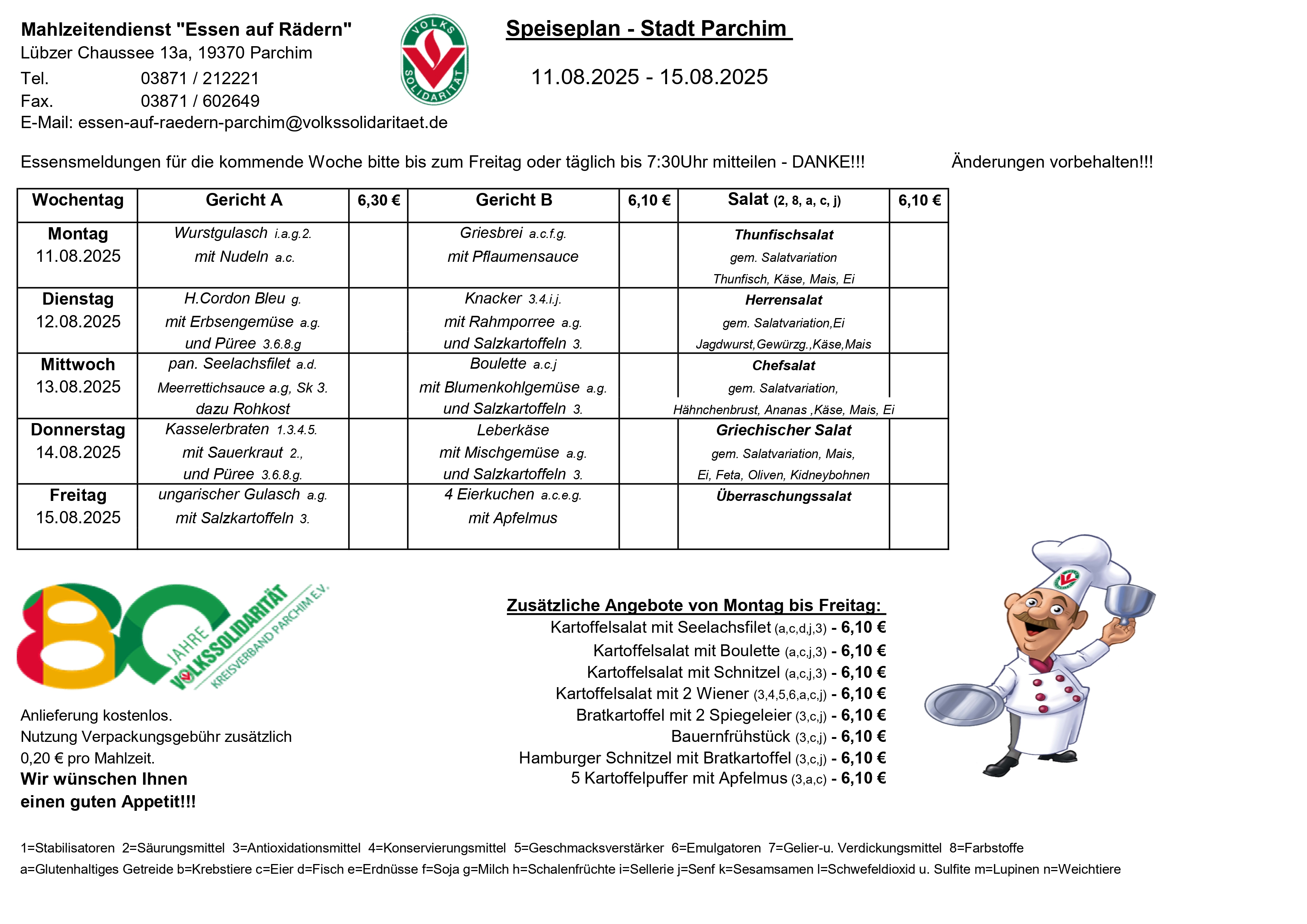 Essenplan
