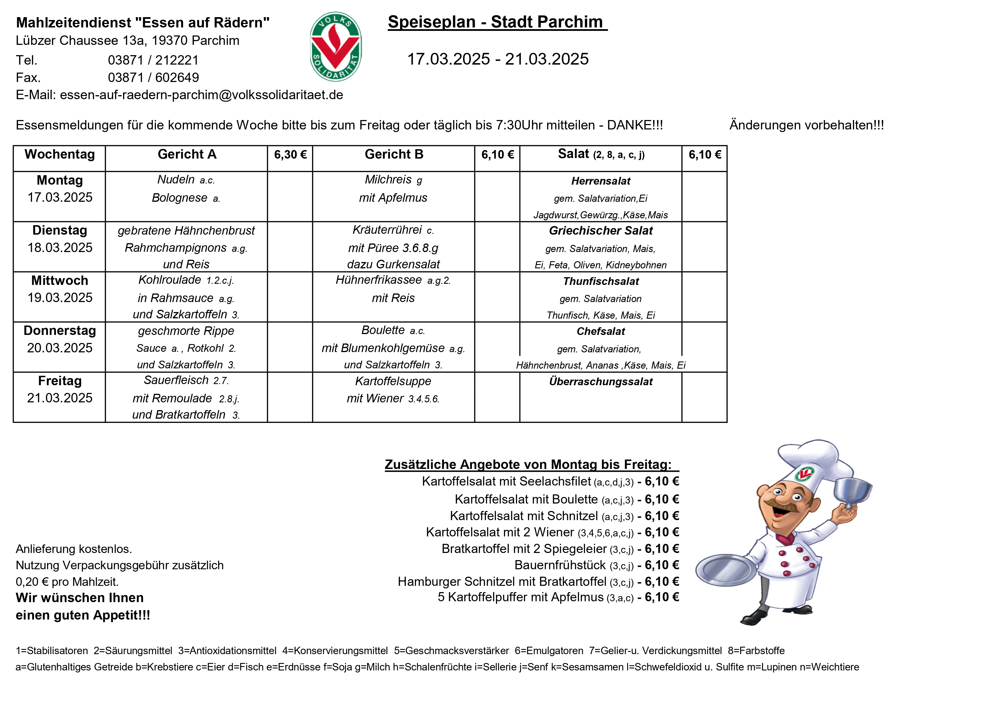 Essenplan