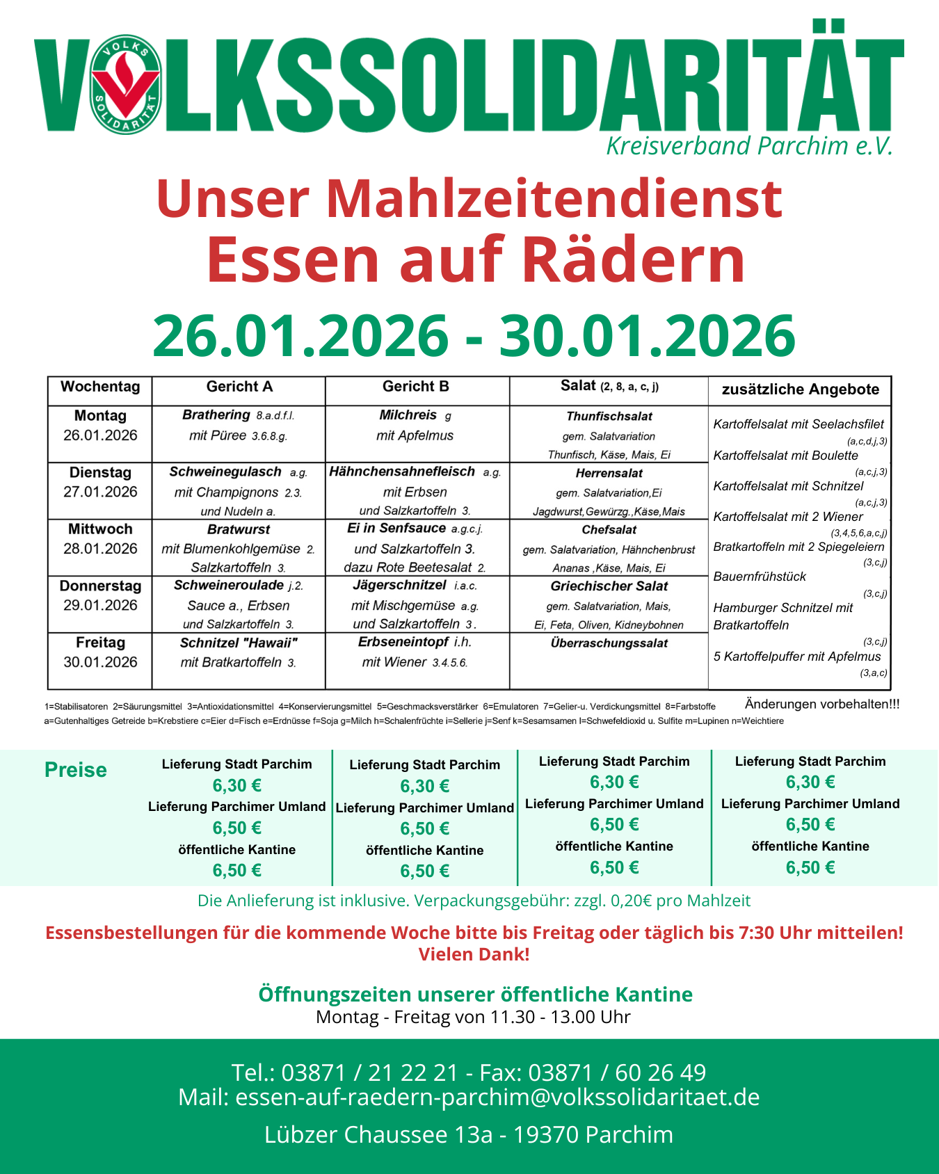Essenplan
