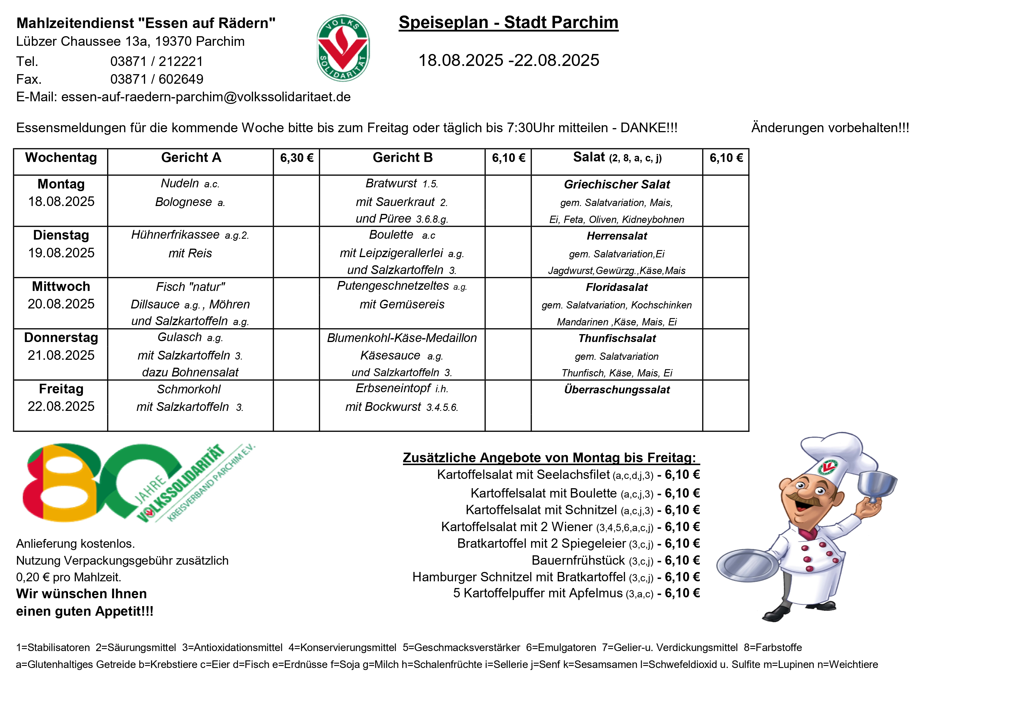 Essenplan