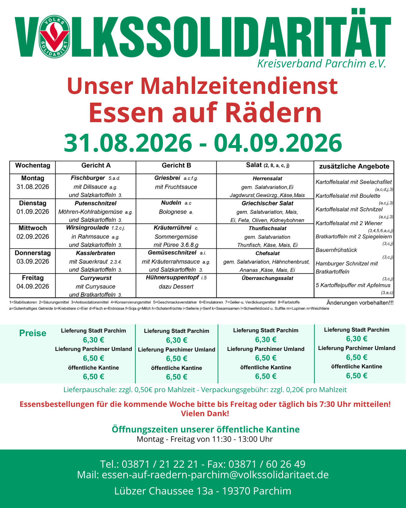 Essenplan